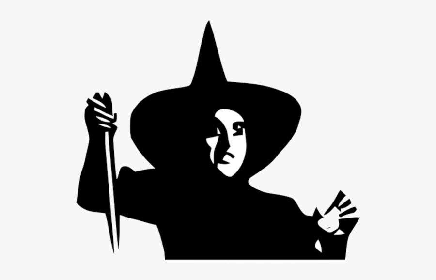 Wizard Of Oz Border Wicked Witch Image Vector Clipart - Wizard Of Oz Witch Clipart, Transparent Clipart