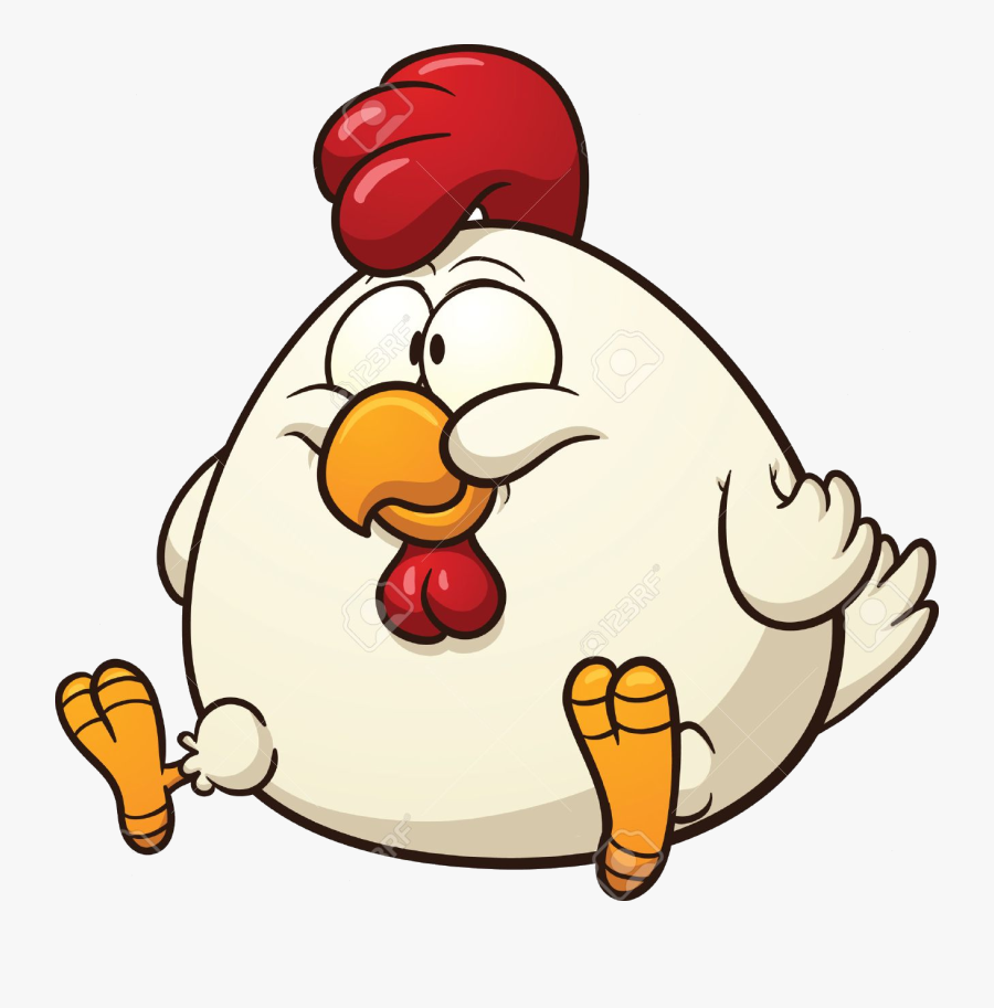 Chicken Clipart Art Clip Fat Royalty Free Cliparts - Fat Chicken Cartoon, Transparent Clipart