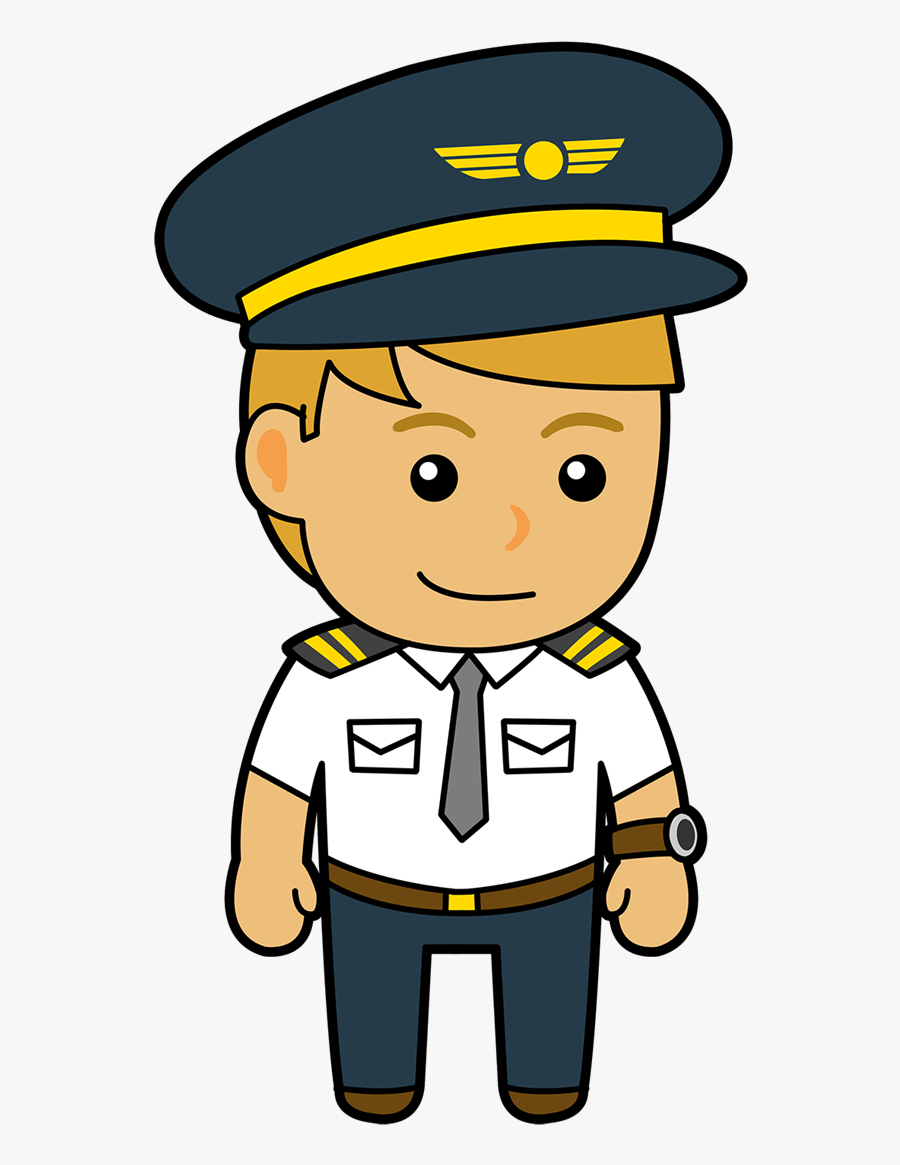 Awesome Pilot Uniform - Pilot Clipart, Transparent Clipart