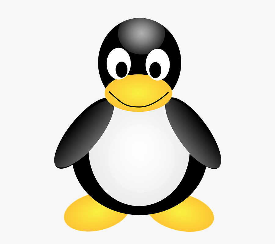 Linux Penguin Tux Mascot Animal Antarctica Polar - Linux Mascots, Transparent Clipart