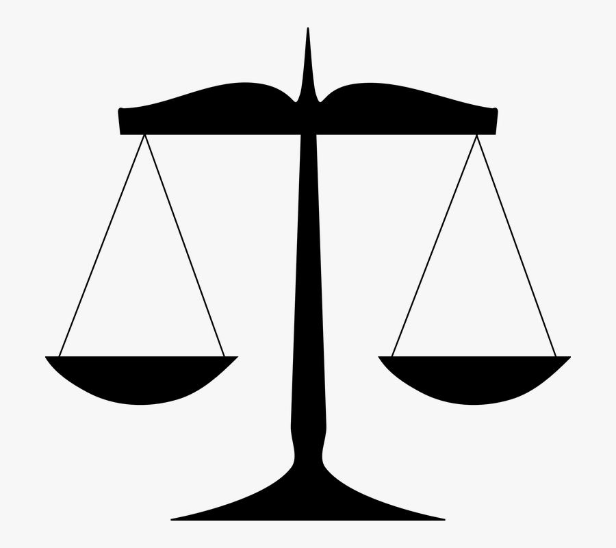 Scale Clipart Balance Weight - Scales Of Justice Clip Art , Free