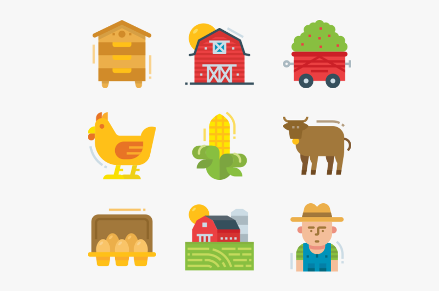 Vegetable Icons, Transparent Clipart