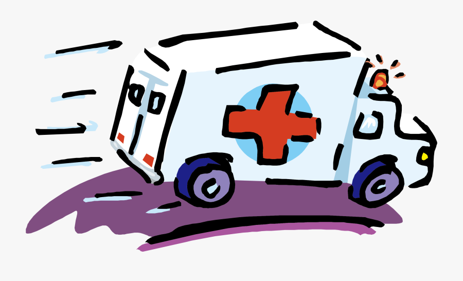Transparent First Aid Clipart - First Aid Cartoon Ambulance, Transparent Clipart