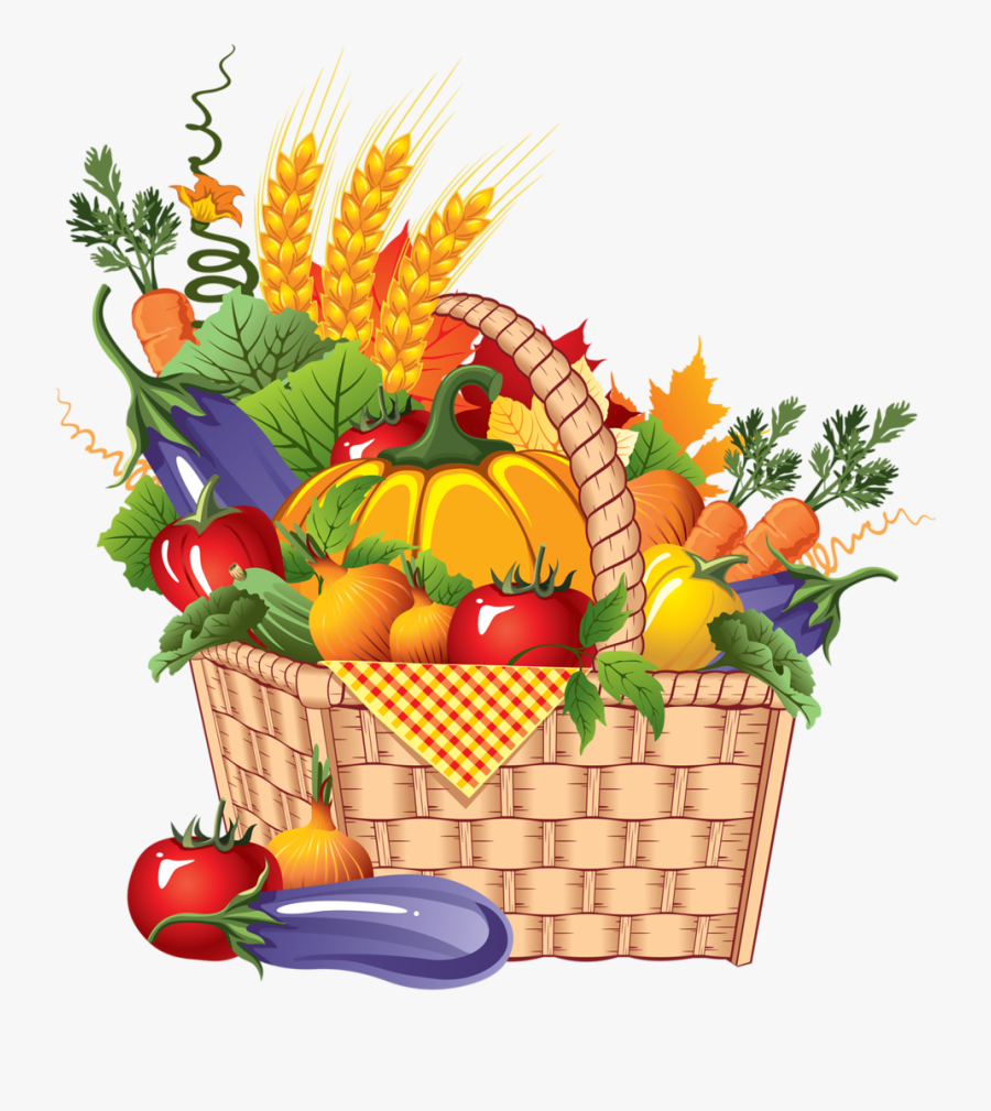 Png Clip Art - Vegetables And Fruits Drawing, Transparent Clipart