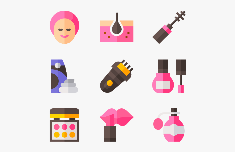 Hair Salon Icons - Salon Icon Png, Transparent Clipart