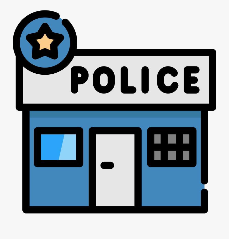 Clip Art Clip Art Police Station - Transparent Police Station Clipart