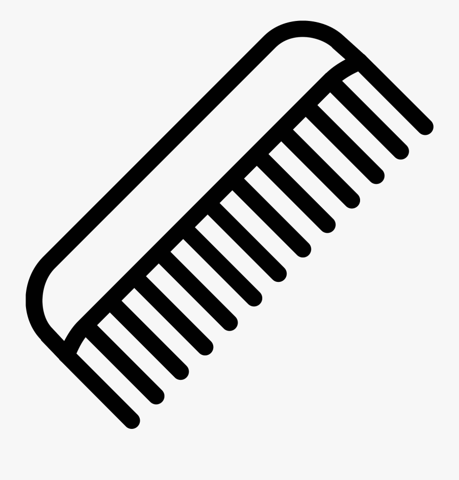The Comb Is Small With Tons Of Little Sharp Blades - Comb Icon Png, Transparent Clipart