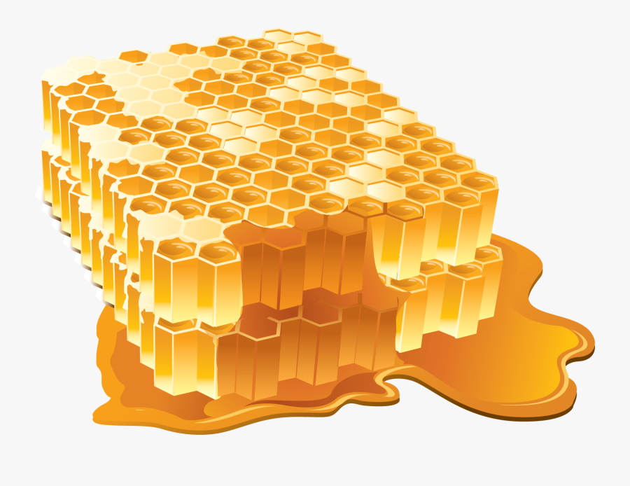 Honeycomb Png Honey Pattern, Transparent Clipart