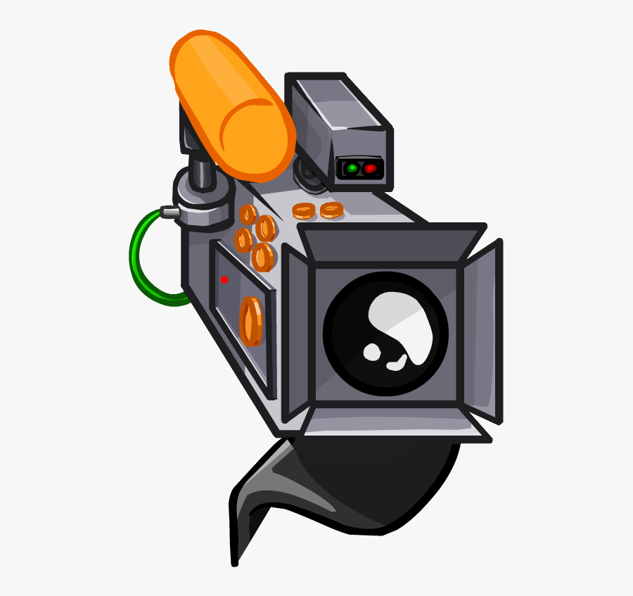 Club Penguin Wiki - Film Camera Clipart Transparent, Transparent Clipart