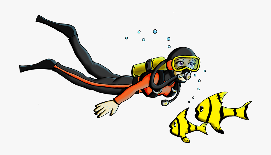 Clip Art Scuba Diver Cartoon Images - Quotes Of Joseph Annamkutty Jose, Transparent Clipart