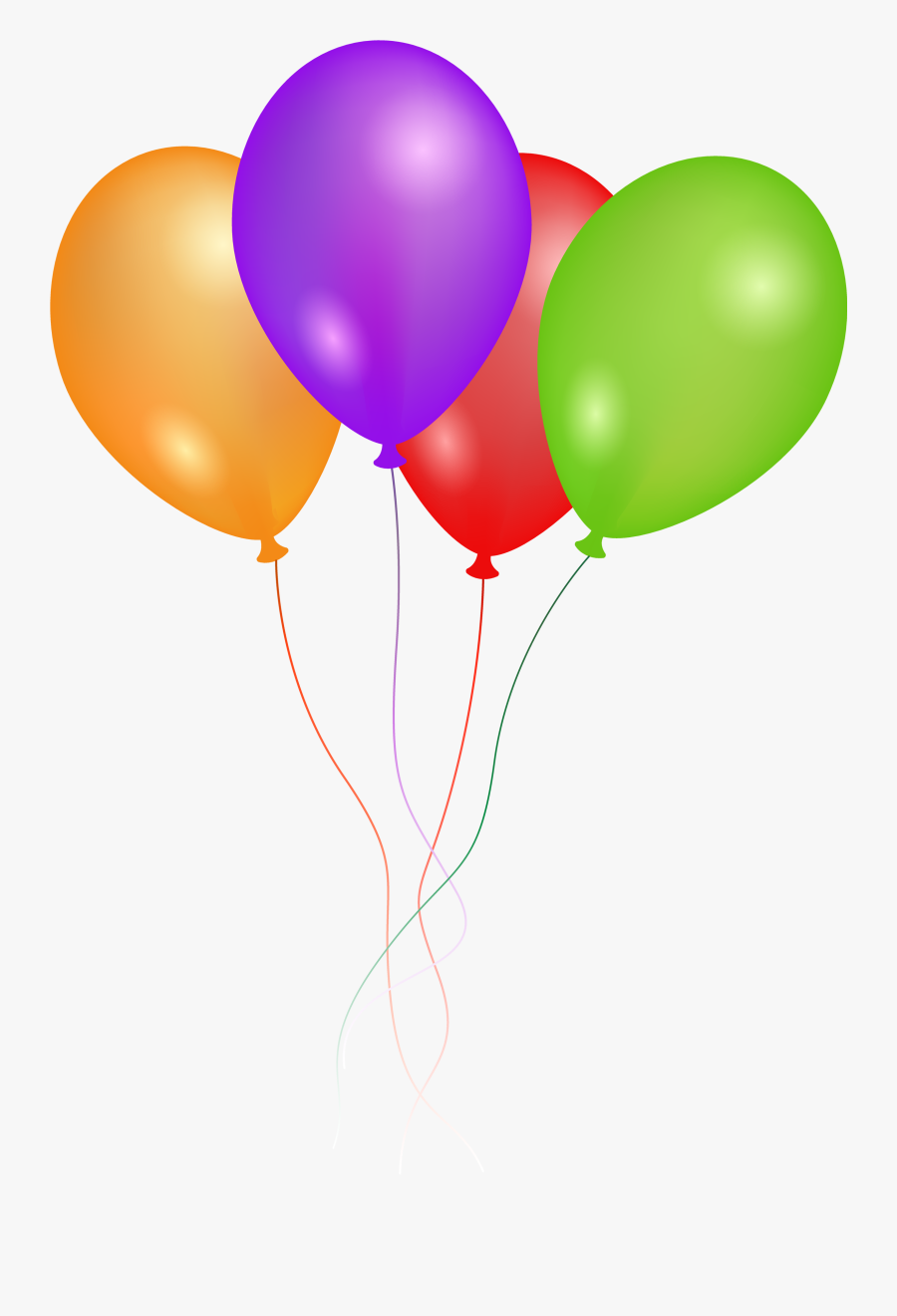 Transparent Background Balloons Png, Transparent Clipart