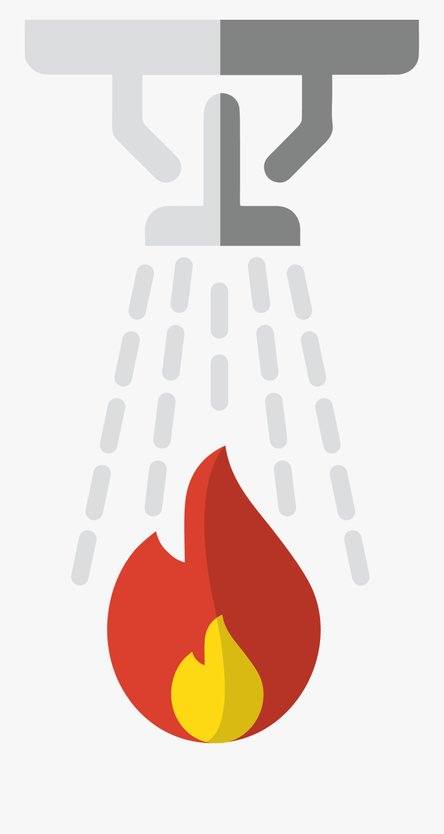 Fire Sprinkler Cartoon, Transparent Clipart