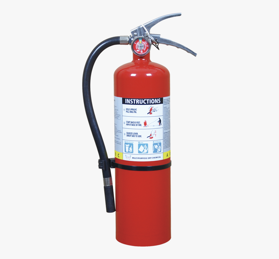 Victory Fire & Gas - Dry Chemical Abc Fire Extinguisher, Transparent Clipart