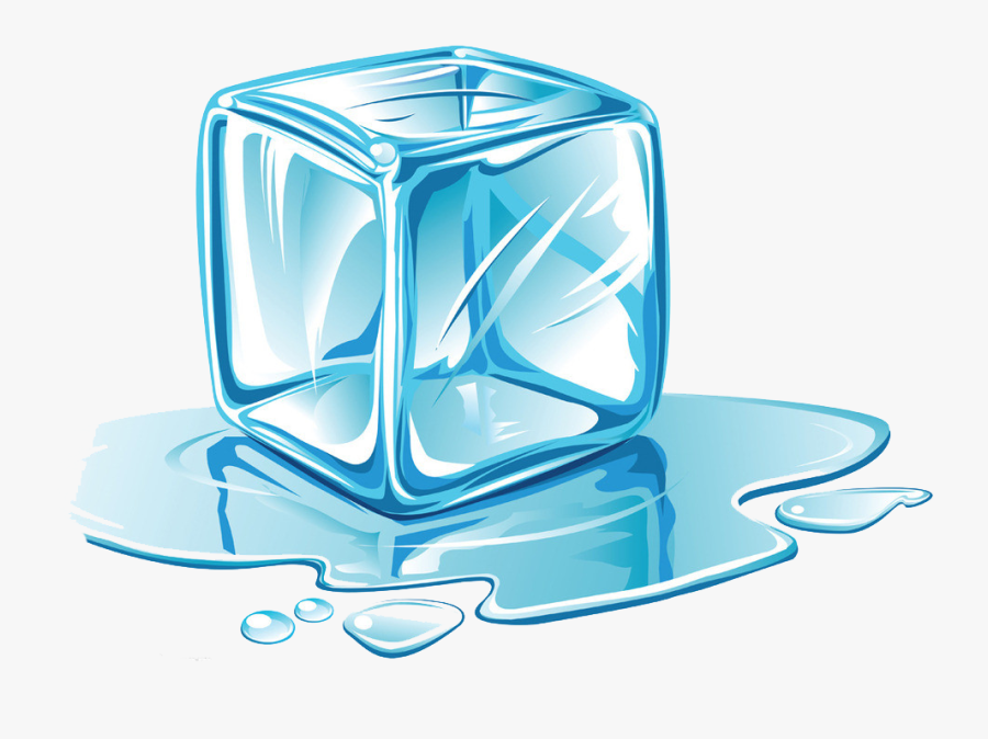 Ice Cube Melting Clip Art - Transparent Background Ice Cube Clipart, Transparent Clipart