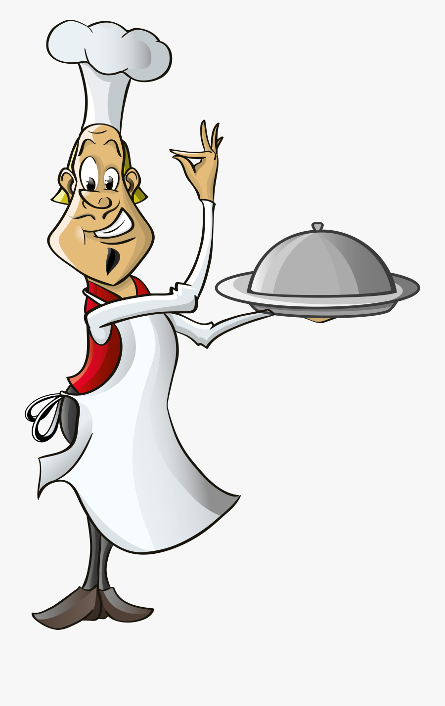 Waiter Cartoon Chef Clip Art - Cooking Class Clip Art, Transparent Clipart