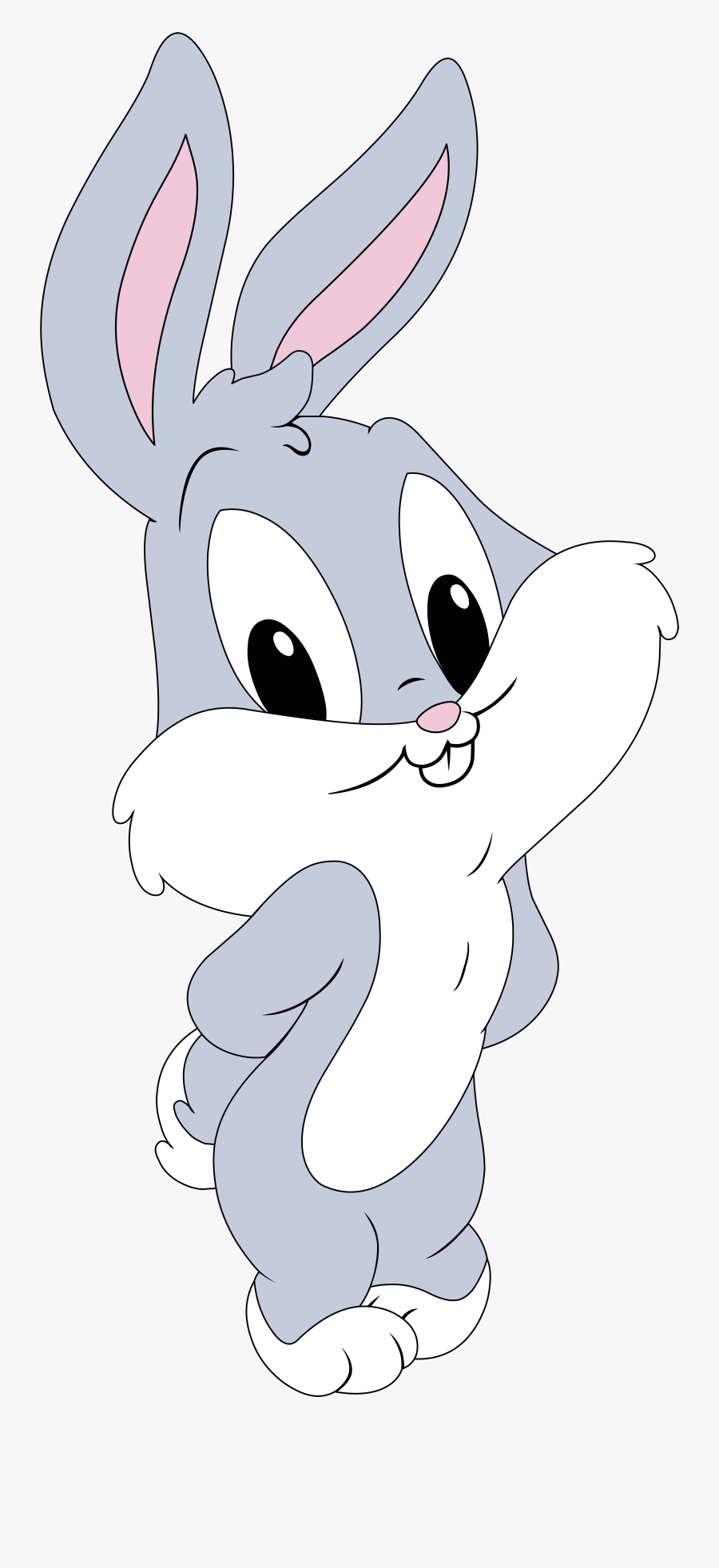 Bugs Bunny Baby Transparent Png Clip Art Image - Baby Bugs Bunny And Tweety, Transparent Clipart