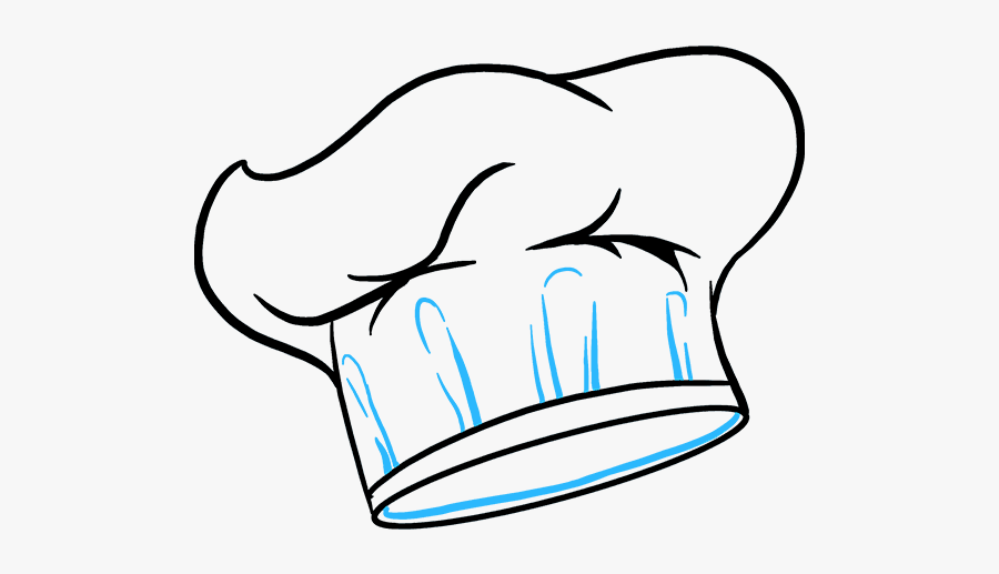 How To Draw A Chef Hat - Draw A Chefs Hat, Transparent Clipart