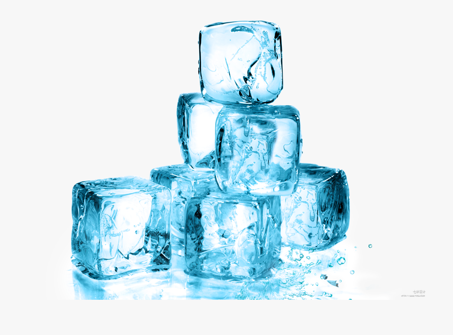Ice Cube Melting Glacier Water - Melting Ice Cube Png, Transparent Clipart