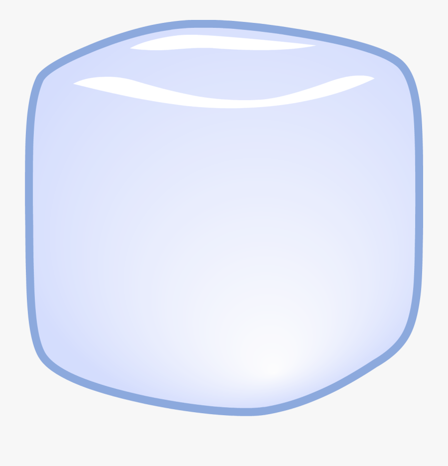 Ice Cube Clipart Icy - Bfdi Ice Cube Body, Transparent Clipart