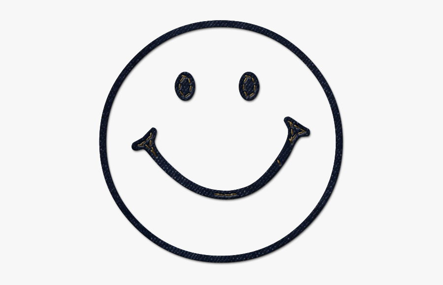 Smiley Face Transparent Background - Smiling Emoji Black And White, Transparent Clipart