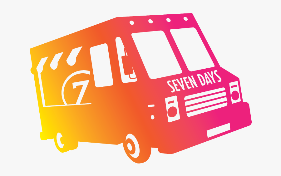 Food Truck, Transparent Clipart