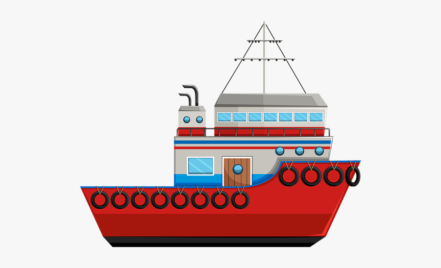 Boat, Sea, Ship, Ocean, Water, Travel, Nautical, Sail - Sea Ships Clipart Png, Transparent Clipart