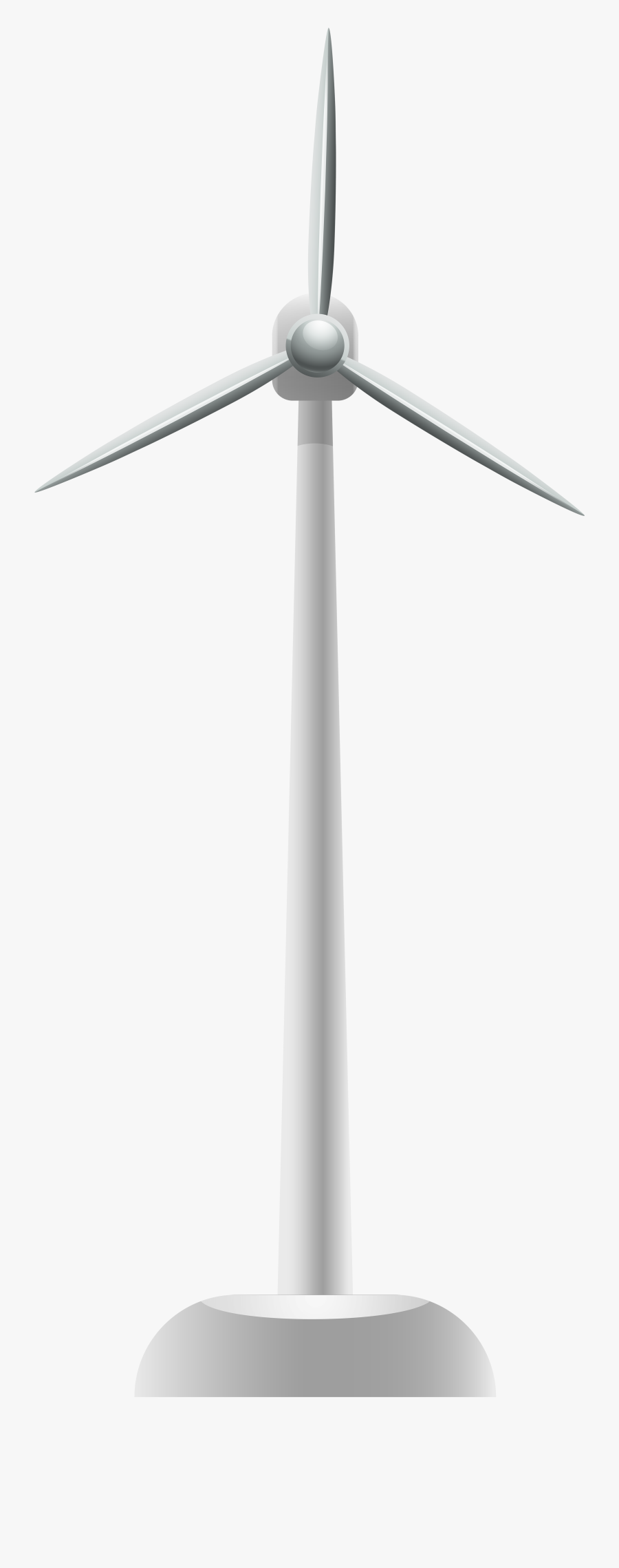 Wind Turbine Clip Art Web Clipart - Wind Turbine, Transparent Clipart