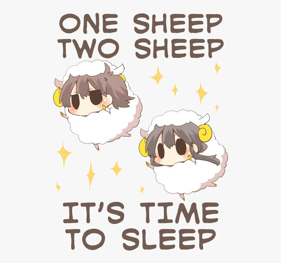 One Sheep Two Sheep It"s Time To Sleep It Mammal Text - One Sheep Two Sheep It's Time To Sleep, Transparent Clipart