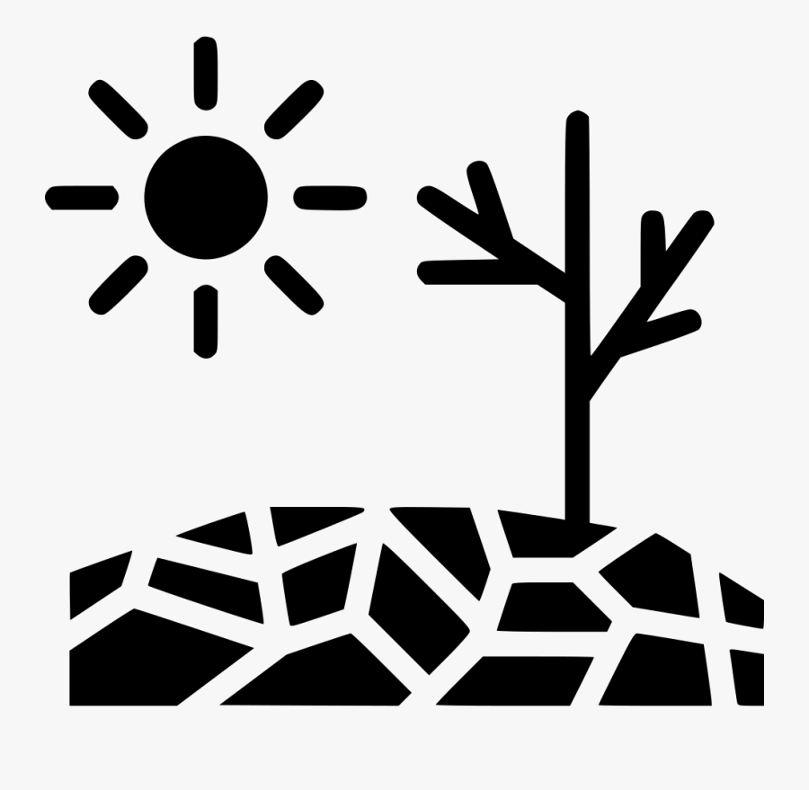 Drought Disaster Sun Svg Png Icon Free Download - Heat Icon Air Conditioner, Transparent Clipart