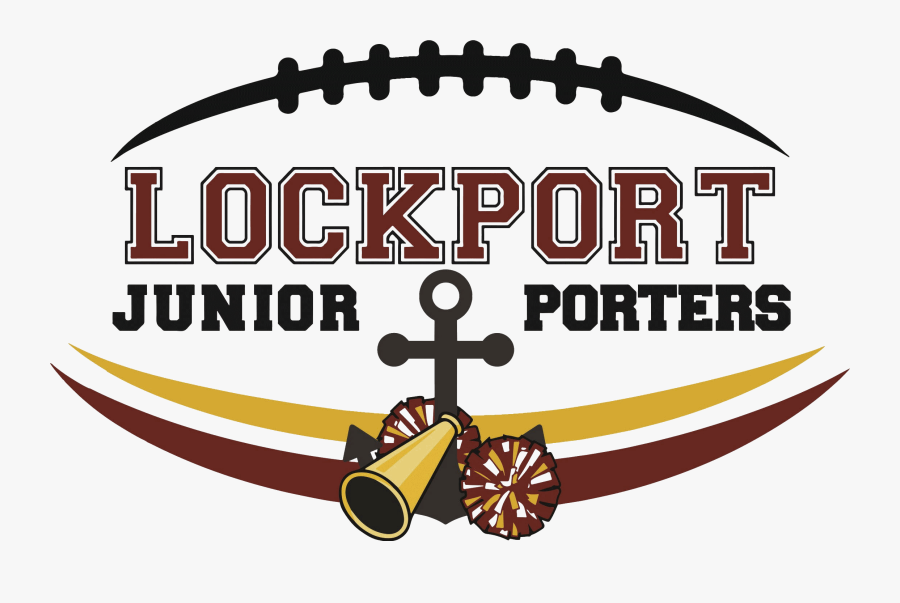 Ljp Lockport Jr Porters Youth Football & Cheer Banner - Krum High School, Transparent Clipart