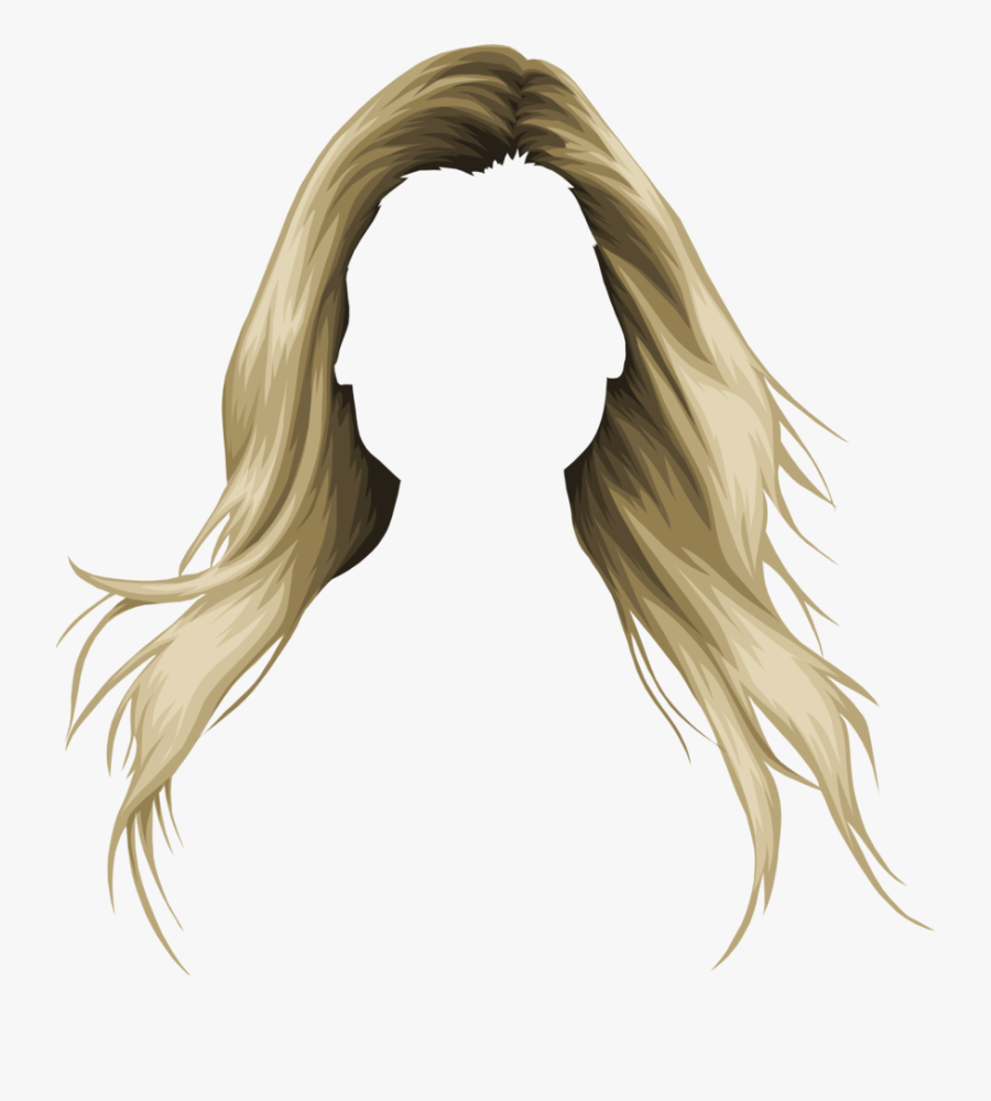 Hair Png Images Women And Men Hairs Png Images Download - Blonde Girls Hair Png, Transparent Clipart