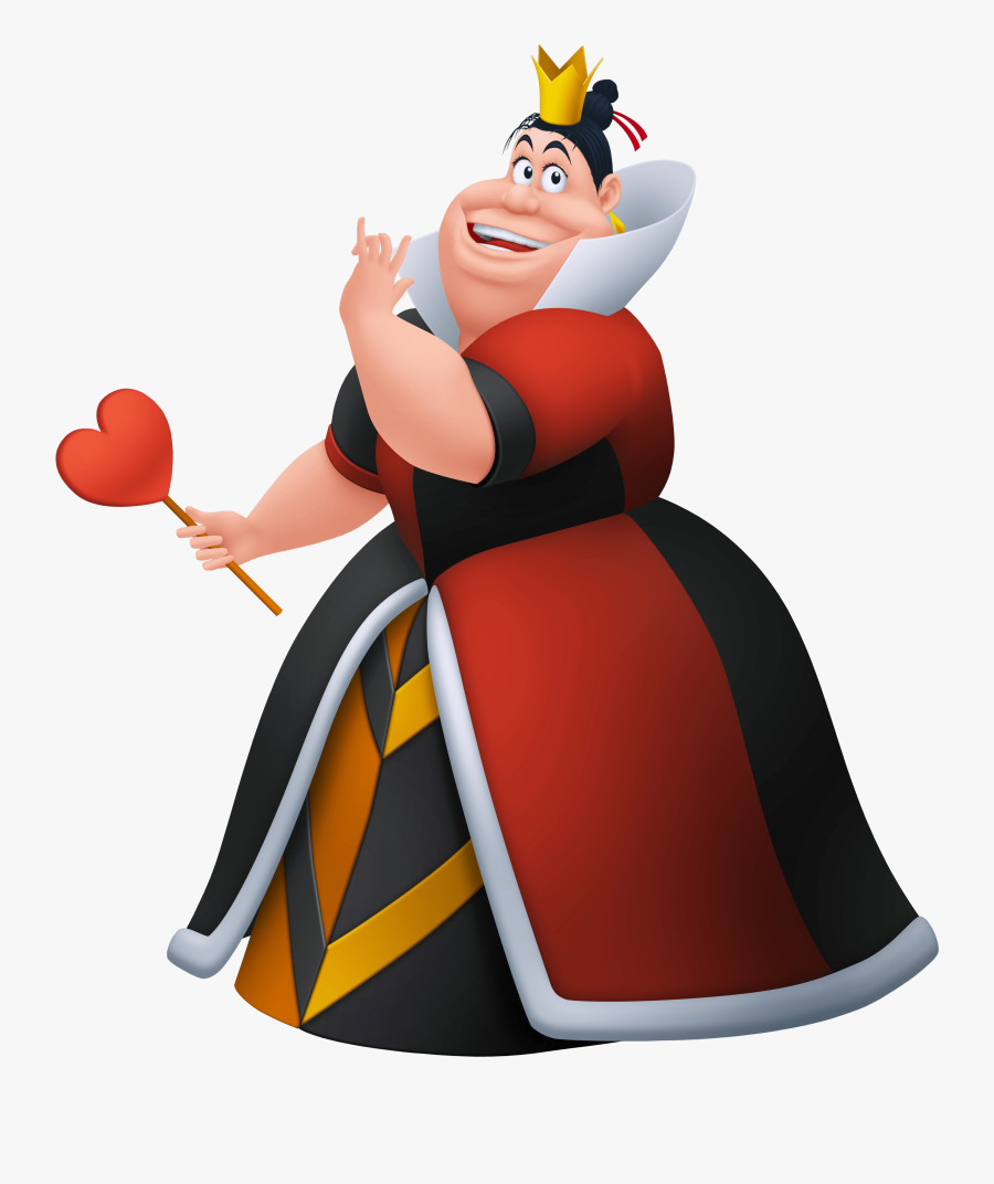 Alice In Wonderland Queen - Queen Of Hearts Alice In Wonderland, Transparent Clipart