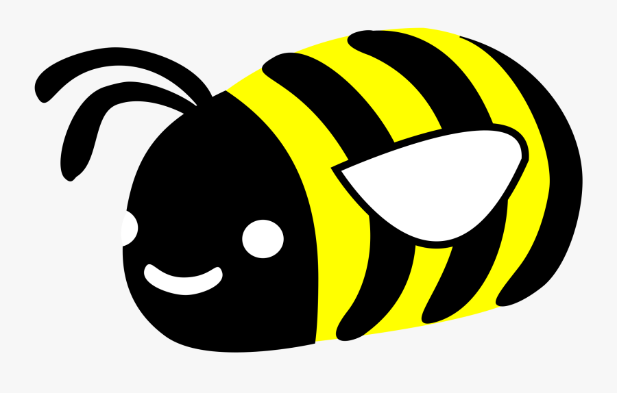 Cute Bumble Bee - Cute Bee Transparent, Transparent Clipart