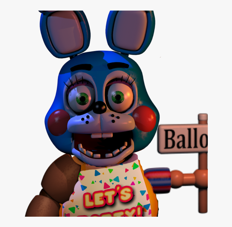 Five Nights At Freddy"s Backpack Bonnie Bms Clipart - Five Nights At Freddy's Toy Bonnie, Transparent Clipart