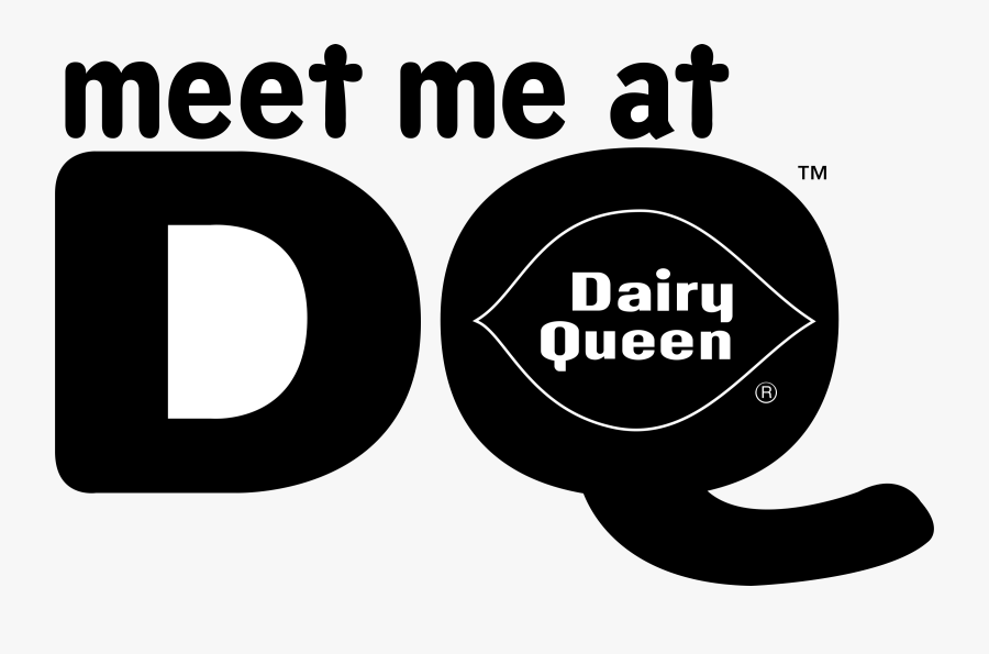 Dairy Queen Meet Me Logo Png Transparent - Dairy Queen Freebies Logo, Transparent Clipart