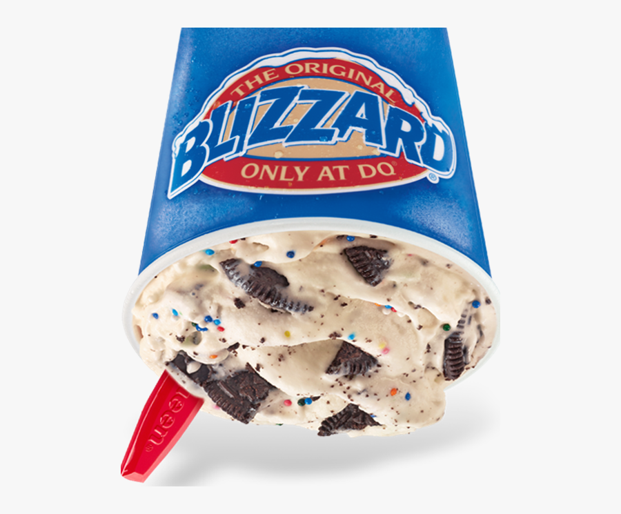 Blizzard Transparent Cookie Oreo - Dairy Queen Blondie Blizzard, Transparent Clipart