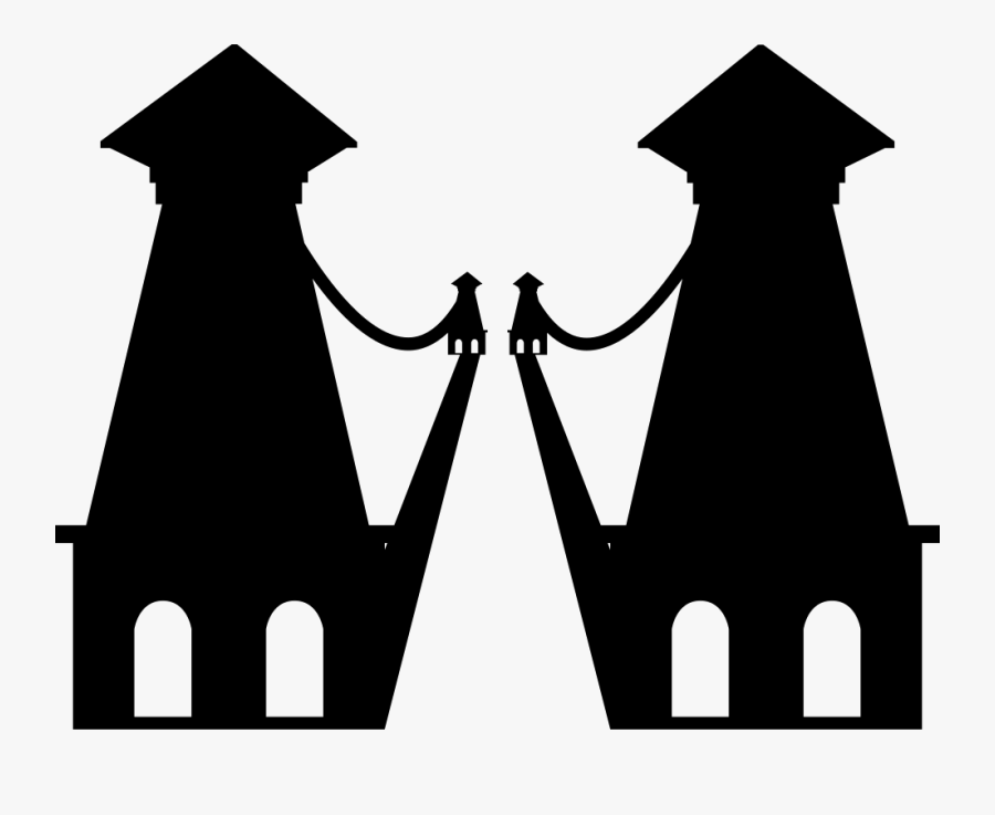 Bridge Silhouette Png - Monument, Transparent Clipart