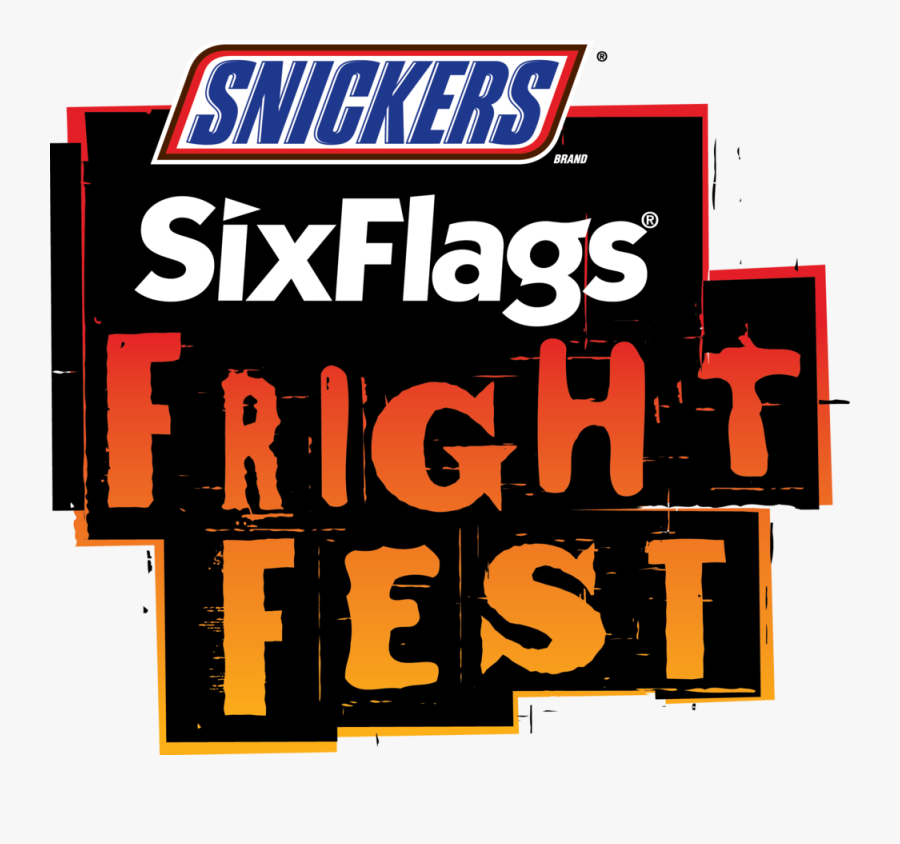 Frightfestlogo - Six Flags Fright Fest Png, Transparent Clipart