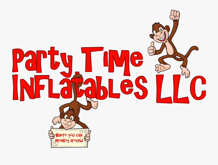 Party Time Inflatables Llc - Cartoon, Transparent Clipart