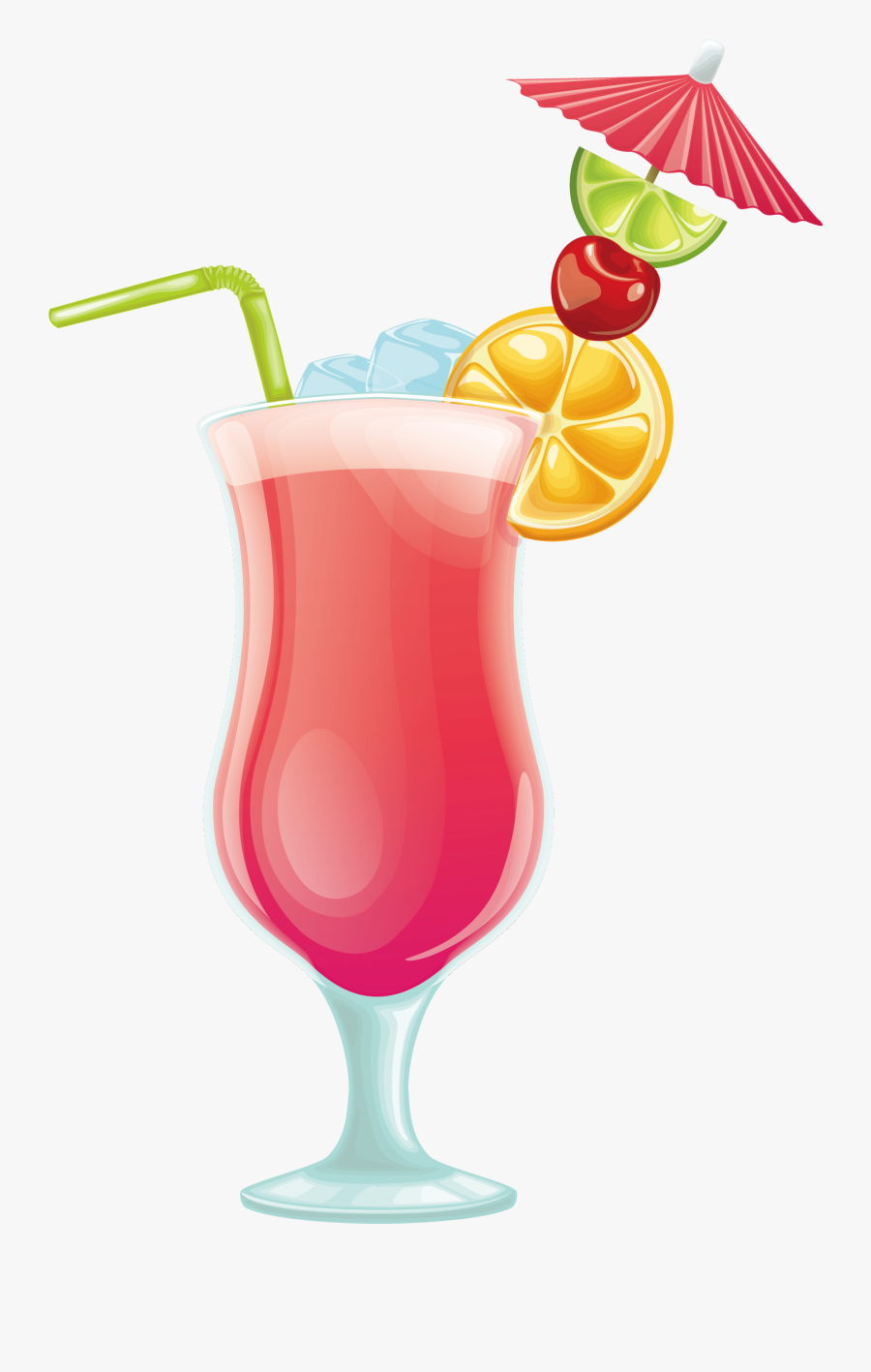 Piña Colada Png Vector, Transparent Clipart