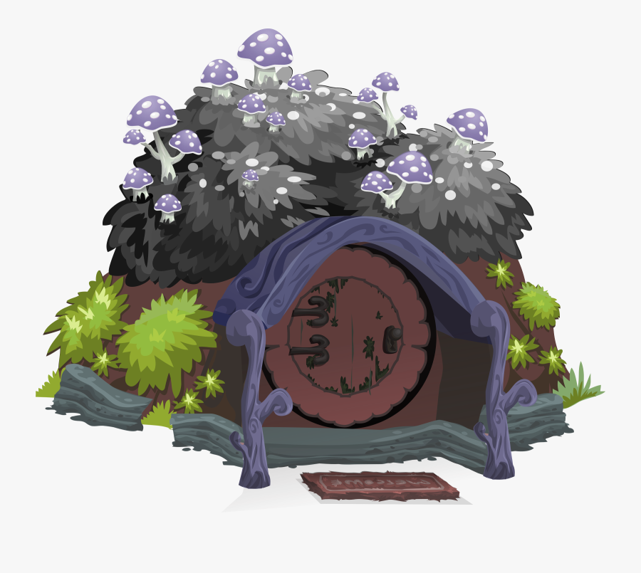 Hobbit House Clipart, Transparent Clipart