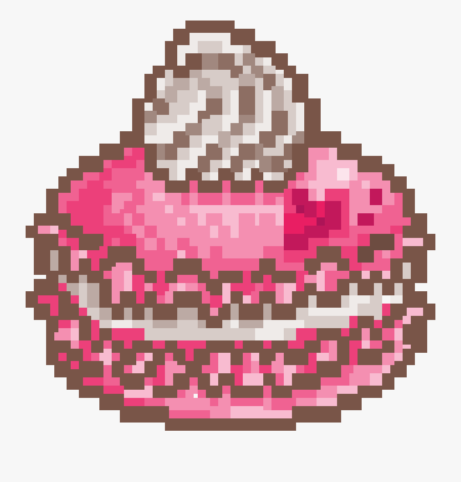 Pixel Art Macaron, Transparent Clipart