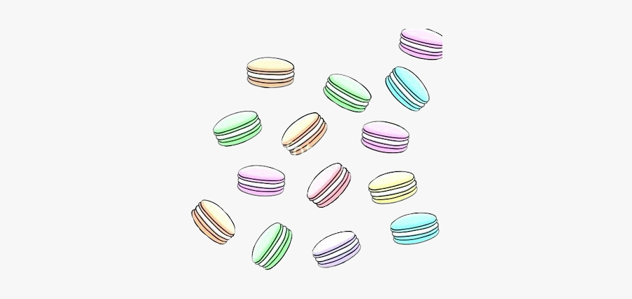 #macaroons #macaron #food - Macarons Pattern, Transparent Clipart