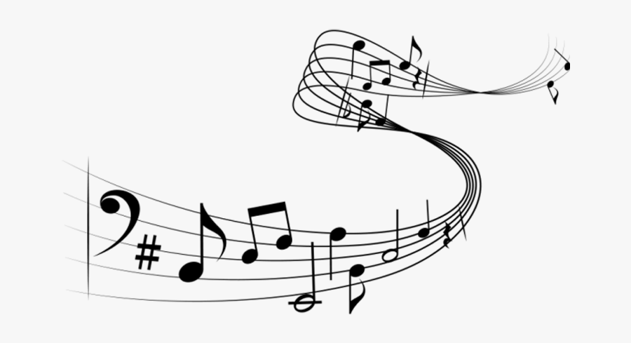 Musical Note Staff Choir - Music Notes Png, Transparent Clipart
