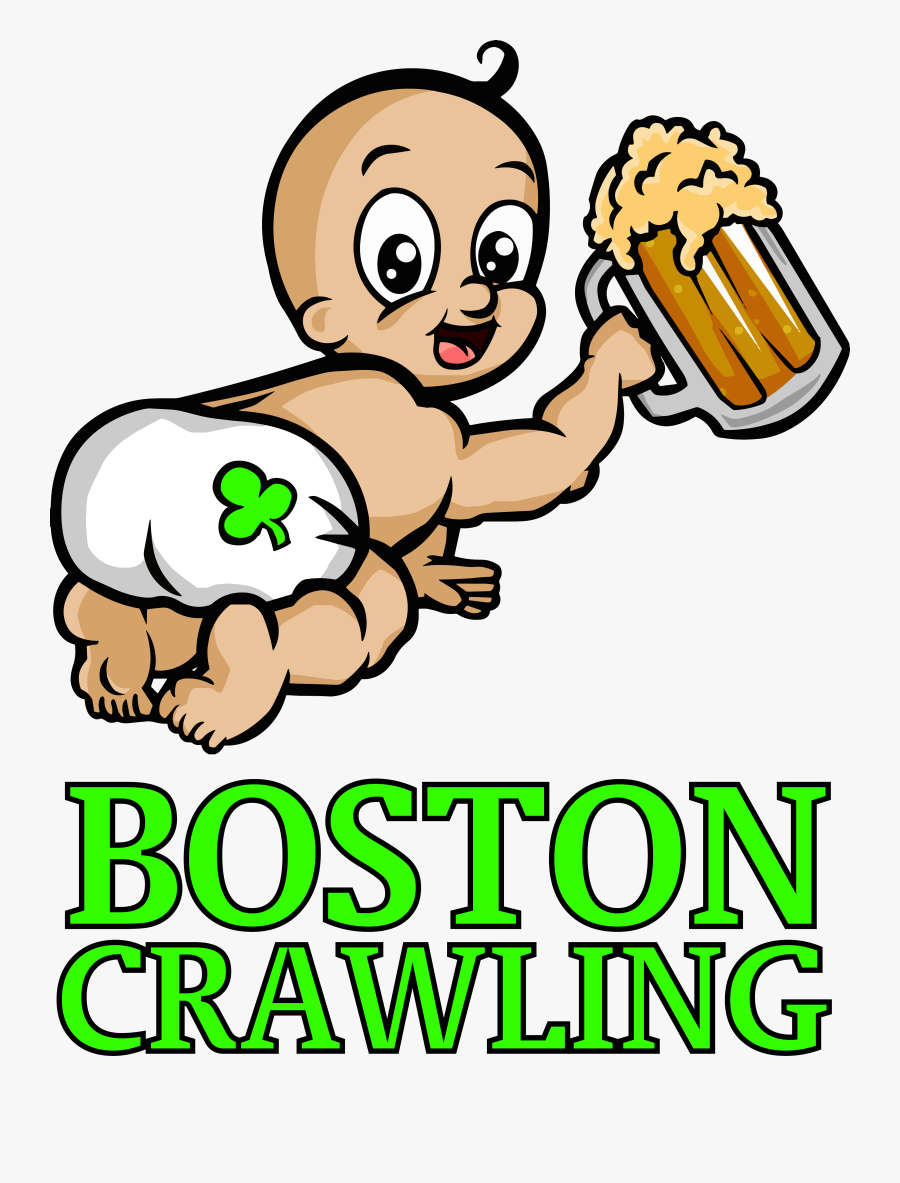 Boston Crawling Logo, Transparent Clipart