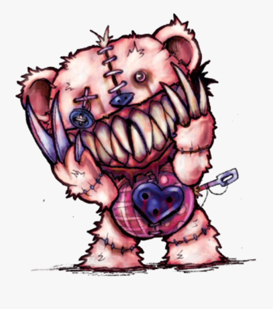 voodoo Scary Teddy Bear Drawing , Free Transparent Clipart ClipartKey