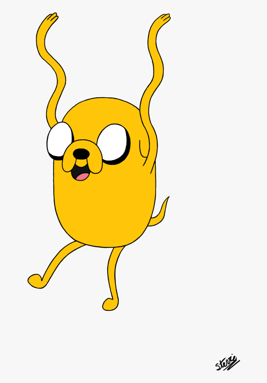 Jake Adventure Time Arms, Transparent Clipart