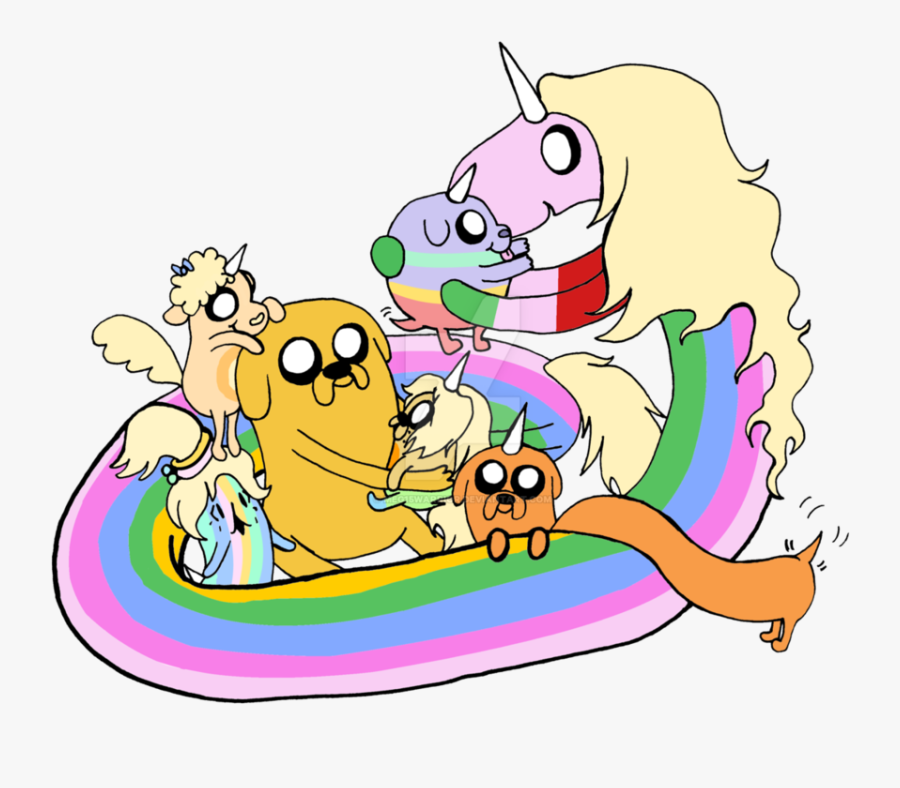 Rainbow Family By Meg15warrior - Adventure Time Jake's Wife , Free ...