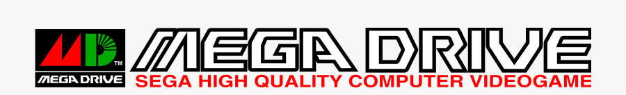 Mega Drive Logo Svg, Transparent Clipart