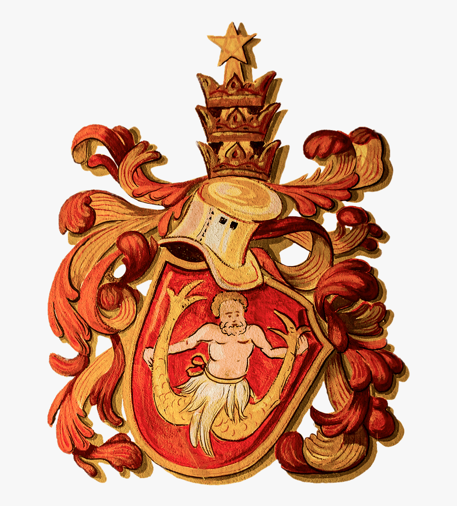 Coat Of Arms Zodiac Sign Aquarius - Aquarius Coat Of Arms, Transparent Clipart